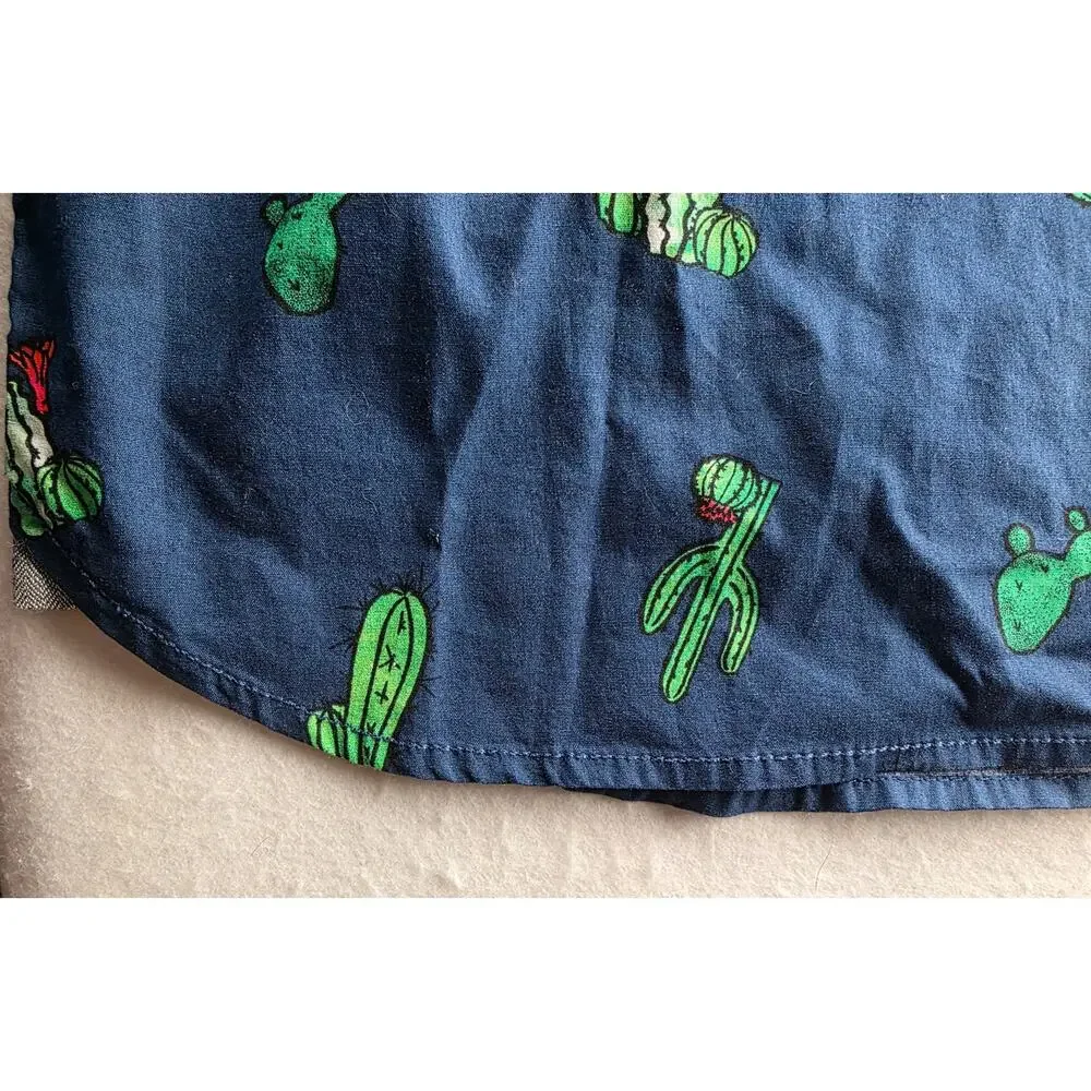 Pacsun Modern Amusement Cactus Casual Short Sleeve Button Down Size XL NWT